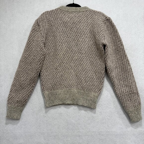 Vintage Casco Bay Traders Sweater Mens Medium Wool Nylon Knit Pullover USA 90s - Picture 5 of 6